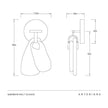 Arteriors Melt Sconce