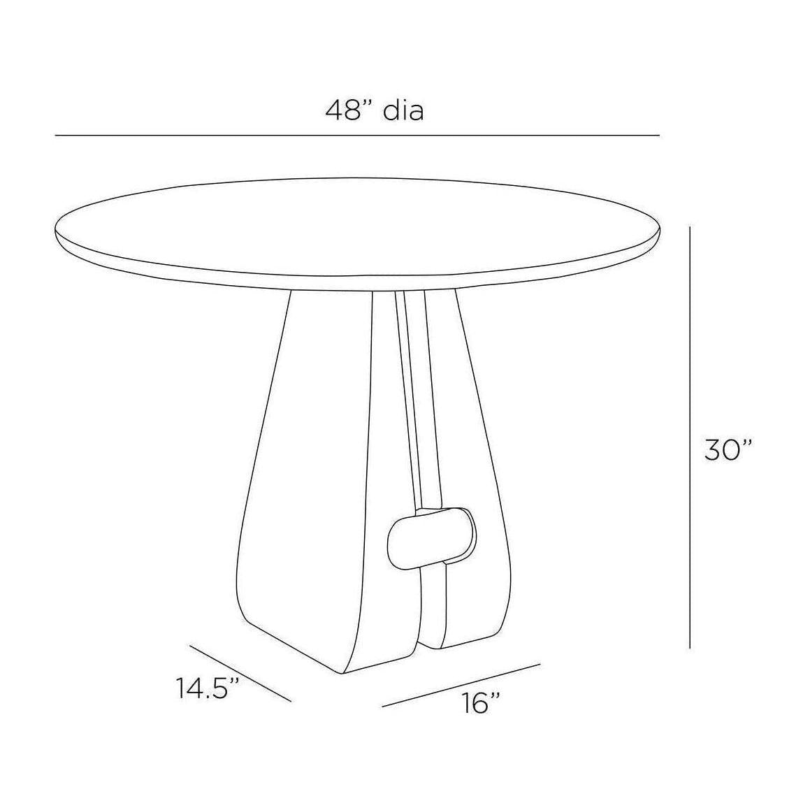 Arteriors Melt Entry Table