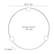 Arteriors Clasp Mirror