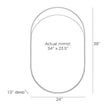 Arteriors Inset Wall Mirror