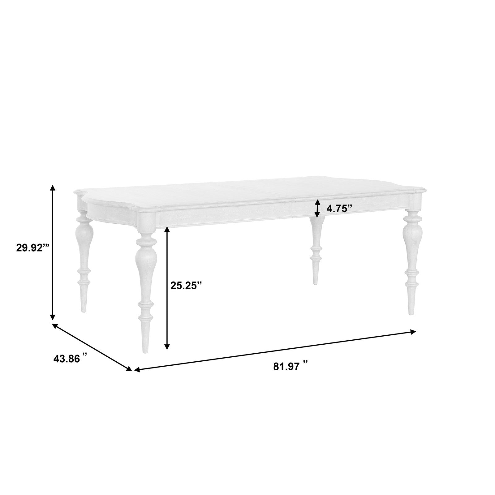 Pulaski Furniture Weston Hills Leg Table