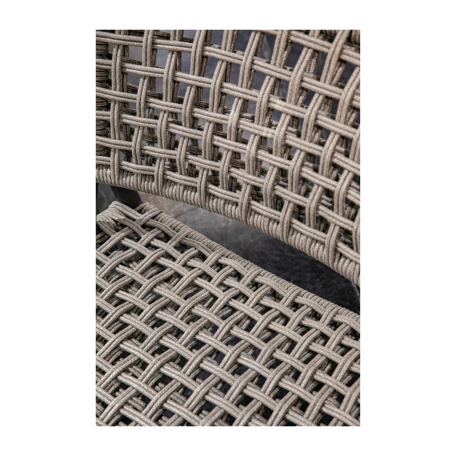 Sunset West Grigio Armless Dining Chair