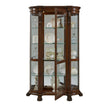 Pulaski Furniture PFC Curios Lighted Curio Curved Front 4 Shelf Cabinet