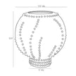 Arteriors Spitzy Large Vase