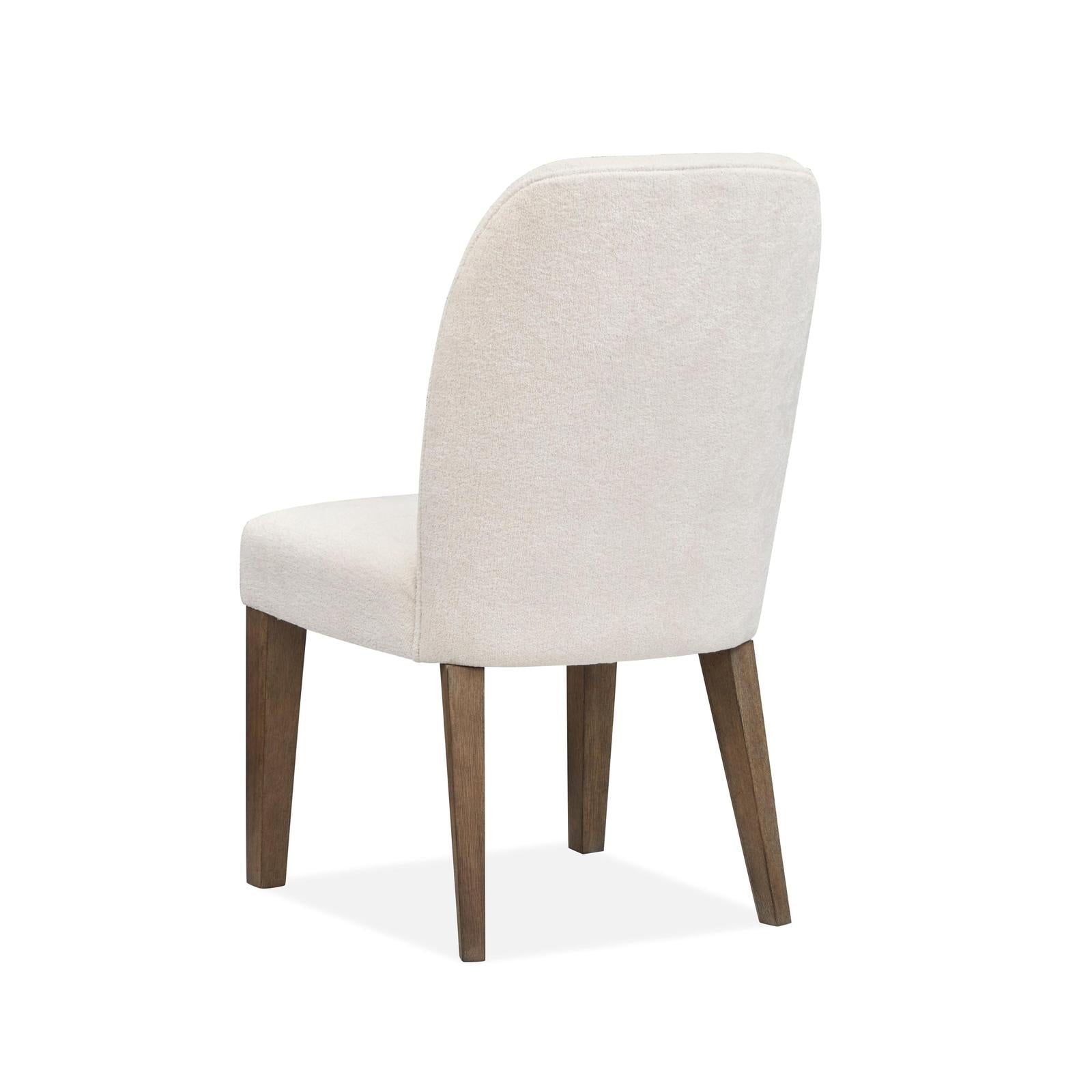 Magnussen Home Westbourne Dark Umber Upholstered Host Chair Set of 2