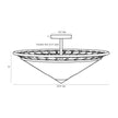 Arteriors Terrace Flush Mount