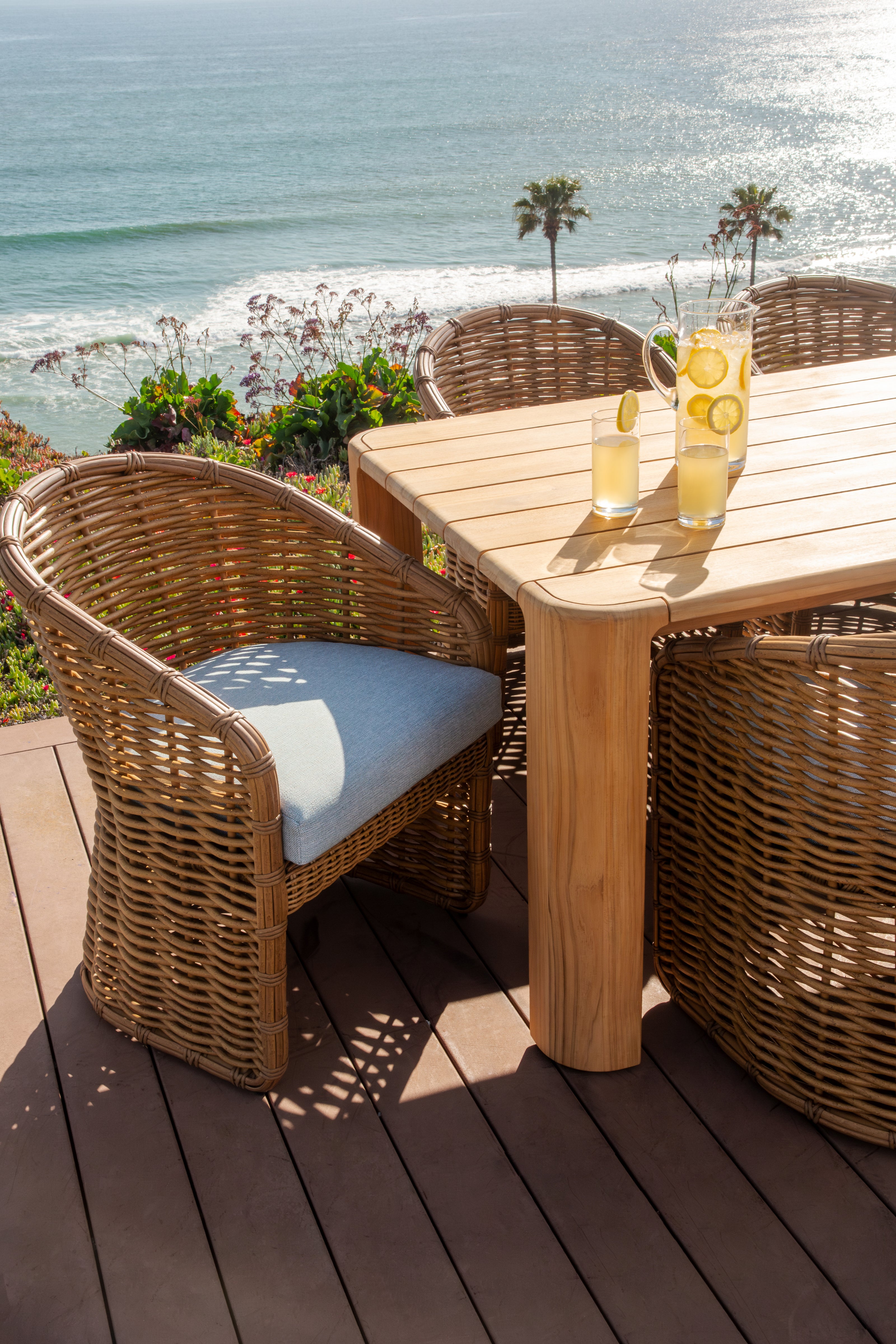 Sunset West Natural Teak 96