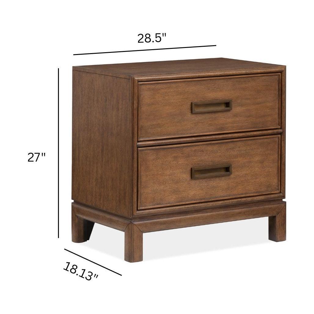 Magnussen Home Ridgefield Russet Nightstand