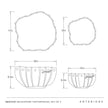 Arteriors Neushoorn Centerpieces Set of 2