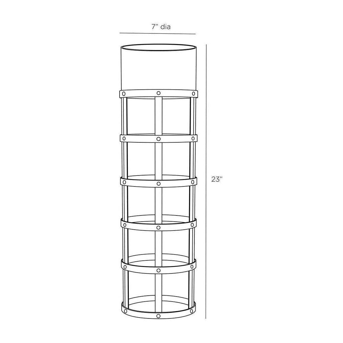 Arteriors Rivet Vase Clearance