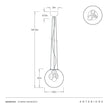 Arteriors Chene Pendant