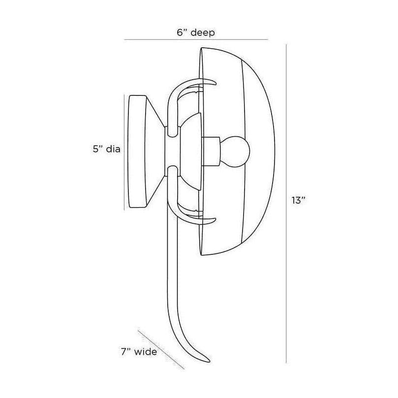 Arteriors Corona Sconce