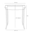 Arteriors Mosquito End Table