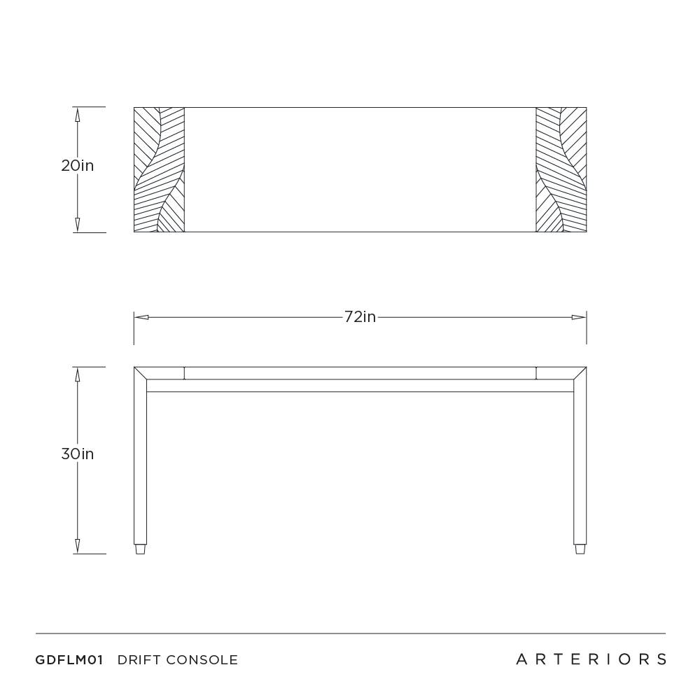 Arteriors Drift Console
