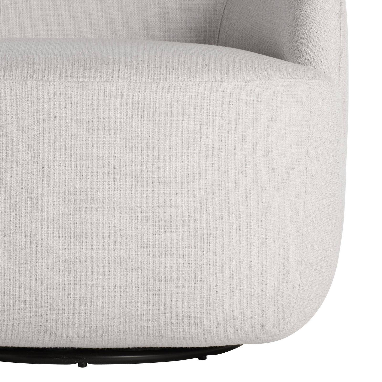 Arteriors Boulder Swivel Lounge Chair