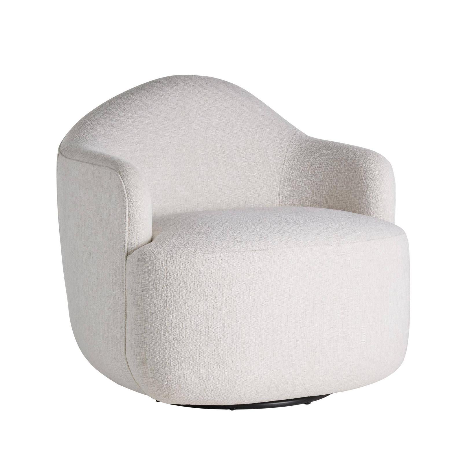 Arteriors Boulder Swivel Lounge Chair