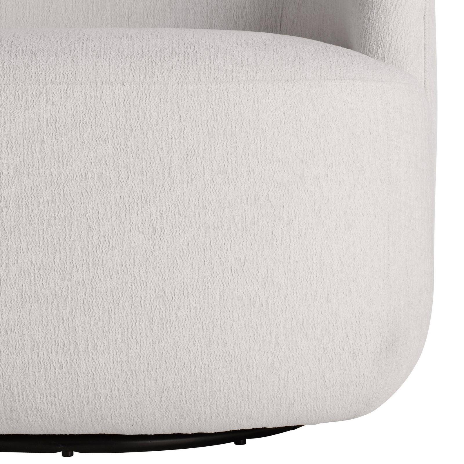Arteriors Boulder Swivel Lounge Chair