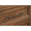 Pulaski Furniture Gallant Grove Brown Drawer Dresser With Shaped Mirror