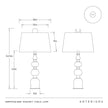 Arteriors Minaret Table Lamp