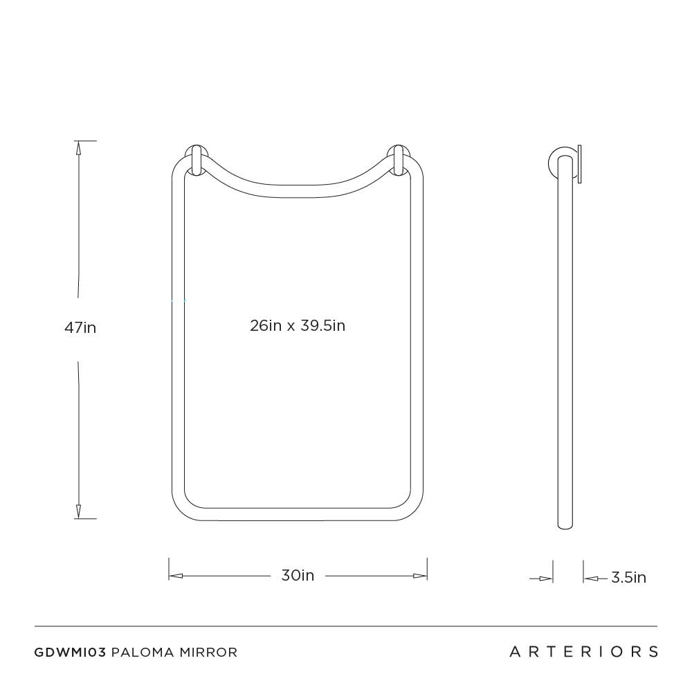 Arteriors Paloma Mirror
