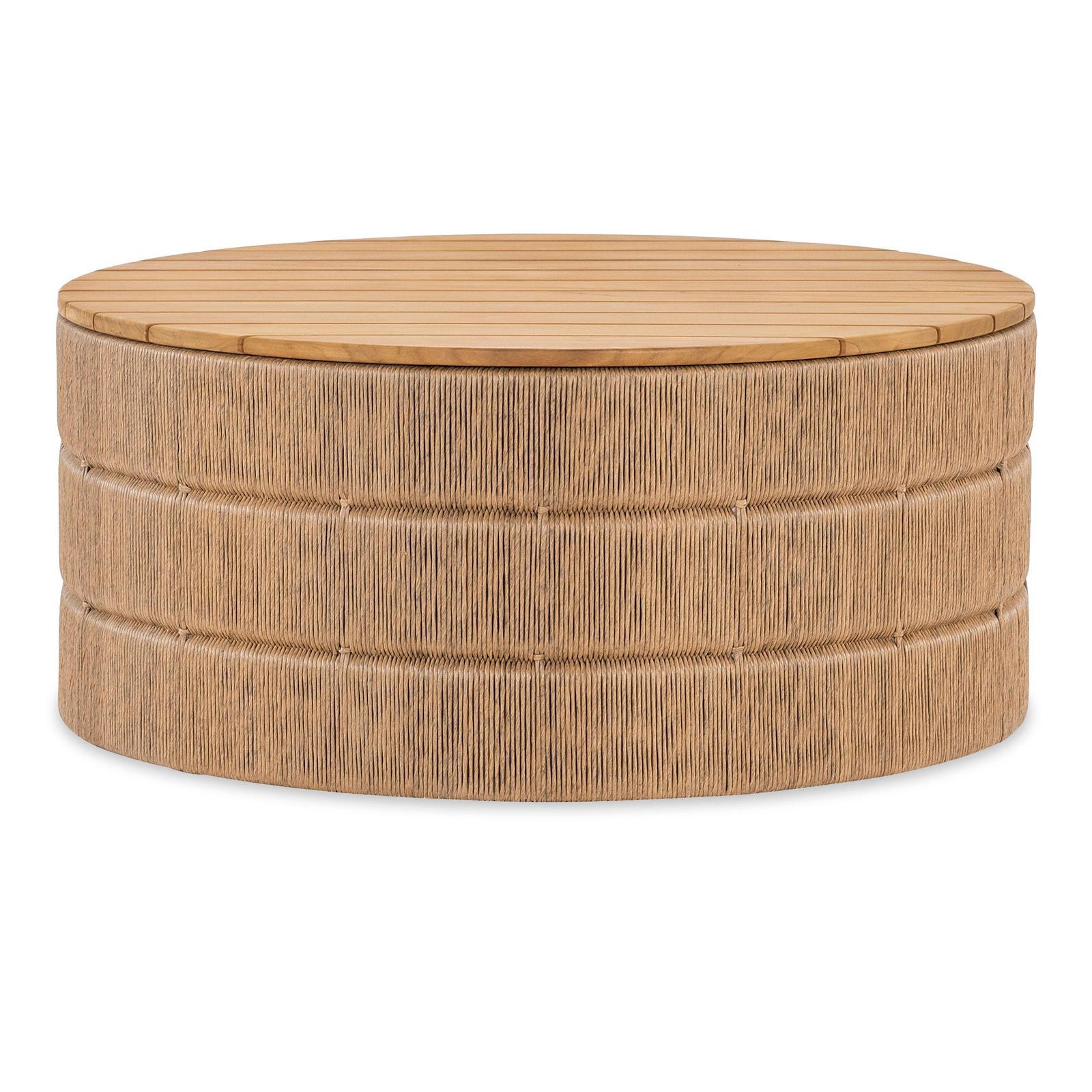 Margaritaville Avalon Wicker Storage Coffee Table