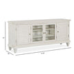 Magnussen Home Newport Alabaster Console