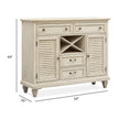 Magnussen Home Newport Alabaster Server