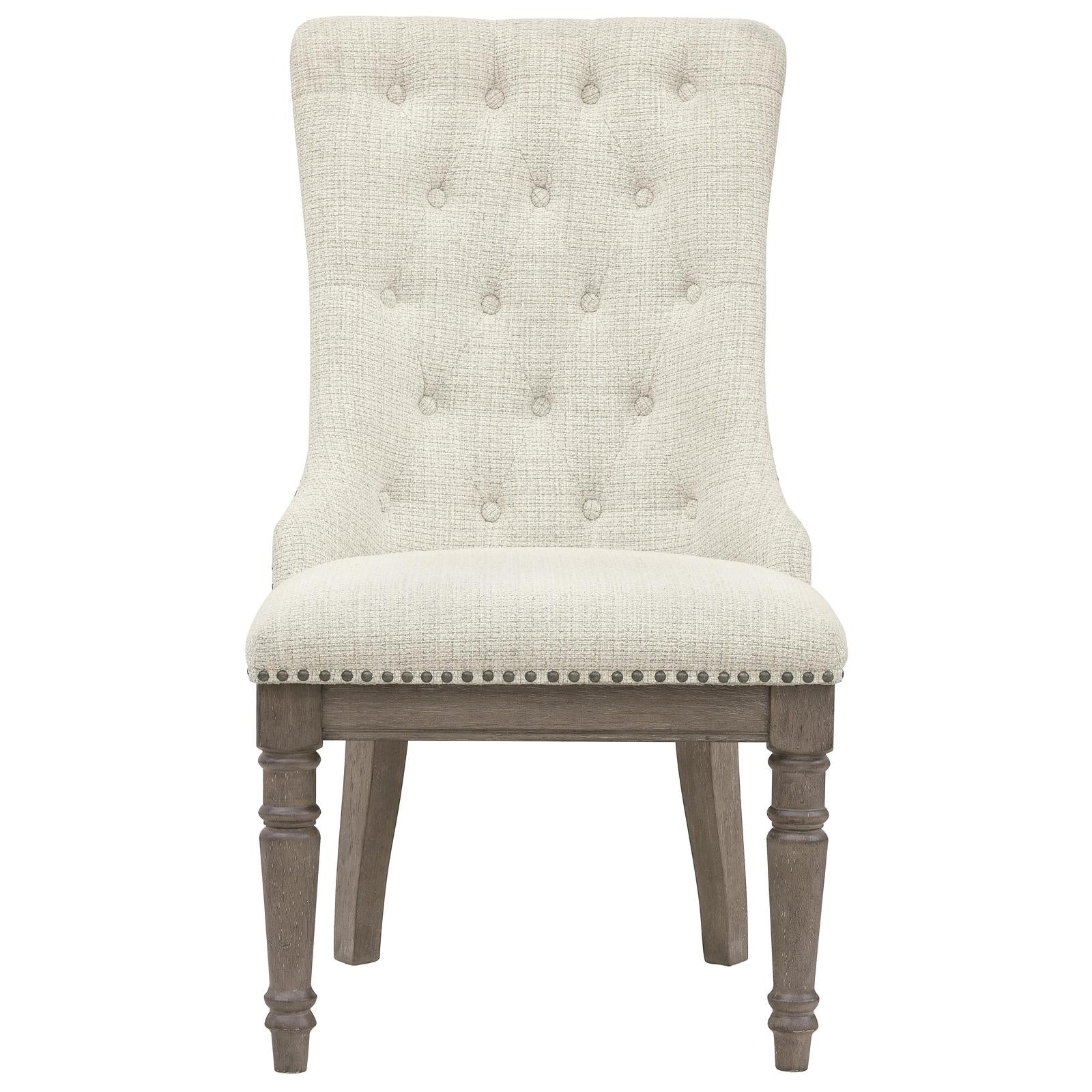 Pulaski Furniture Madison Ridge Natural Bark Host Chair Two Pack