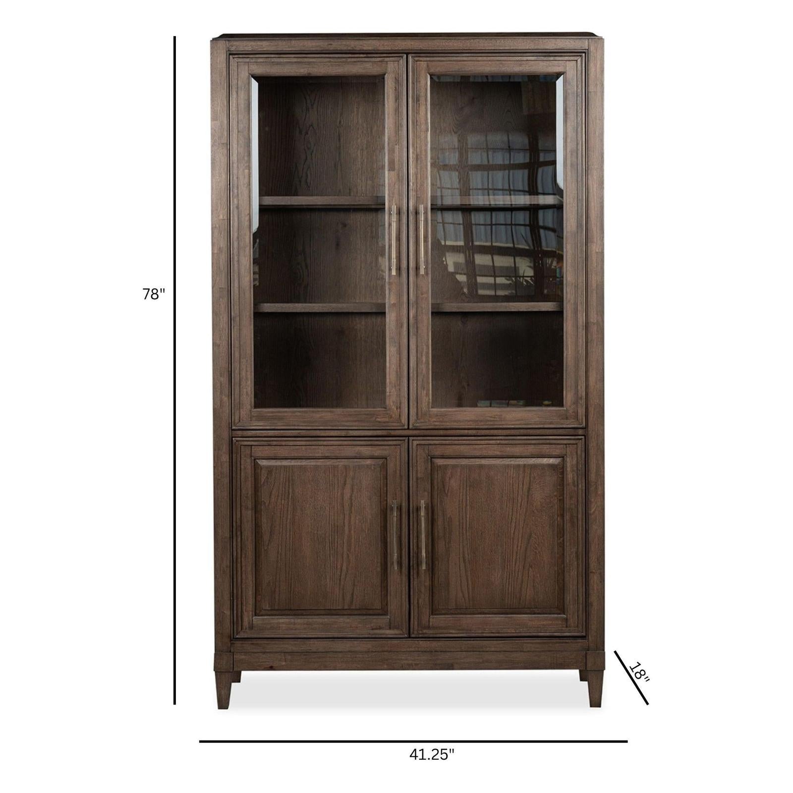 Magnussen Home Jubilee Brown Display Cabinet