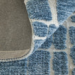 Feizy Colton 8A58F Modern Abstract Rug in Blue/Ivory