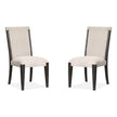 Magnussen Home Plum Creek Upholstered Side Chair Set of 2