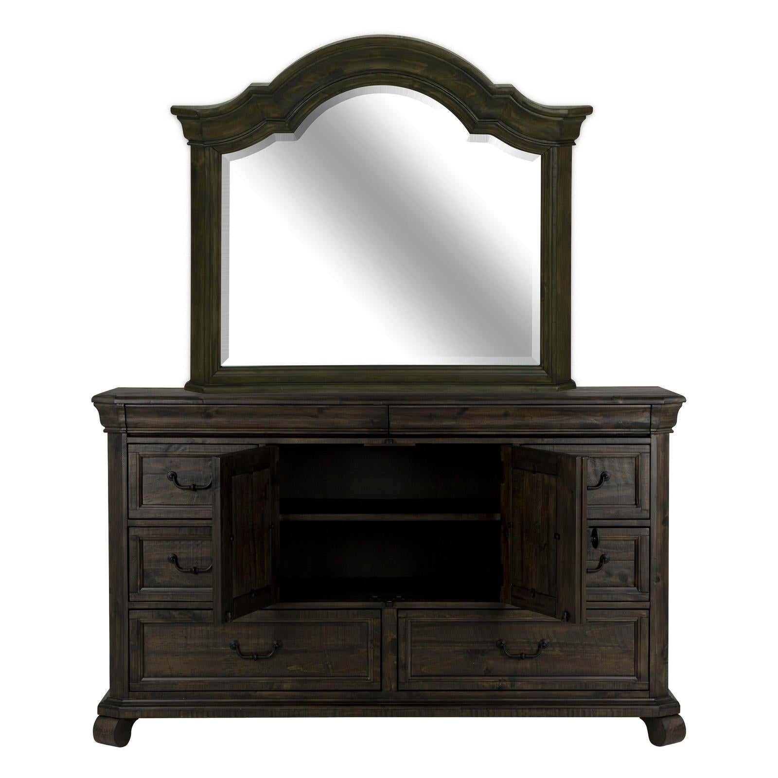 Magnussen Home Bellamy Peppercorn Drawer Dresser