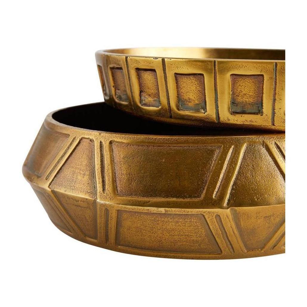 Arteriors Millenia Stacked Large Centerpiece, Set of 2