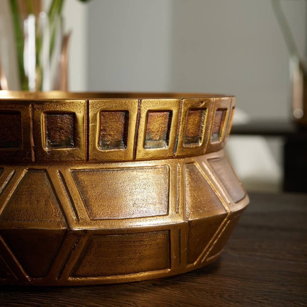 Arteriors Millenia Stacked Large Centerpiece, Set of 2