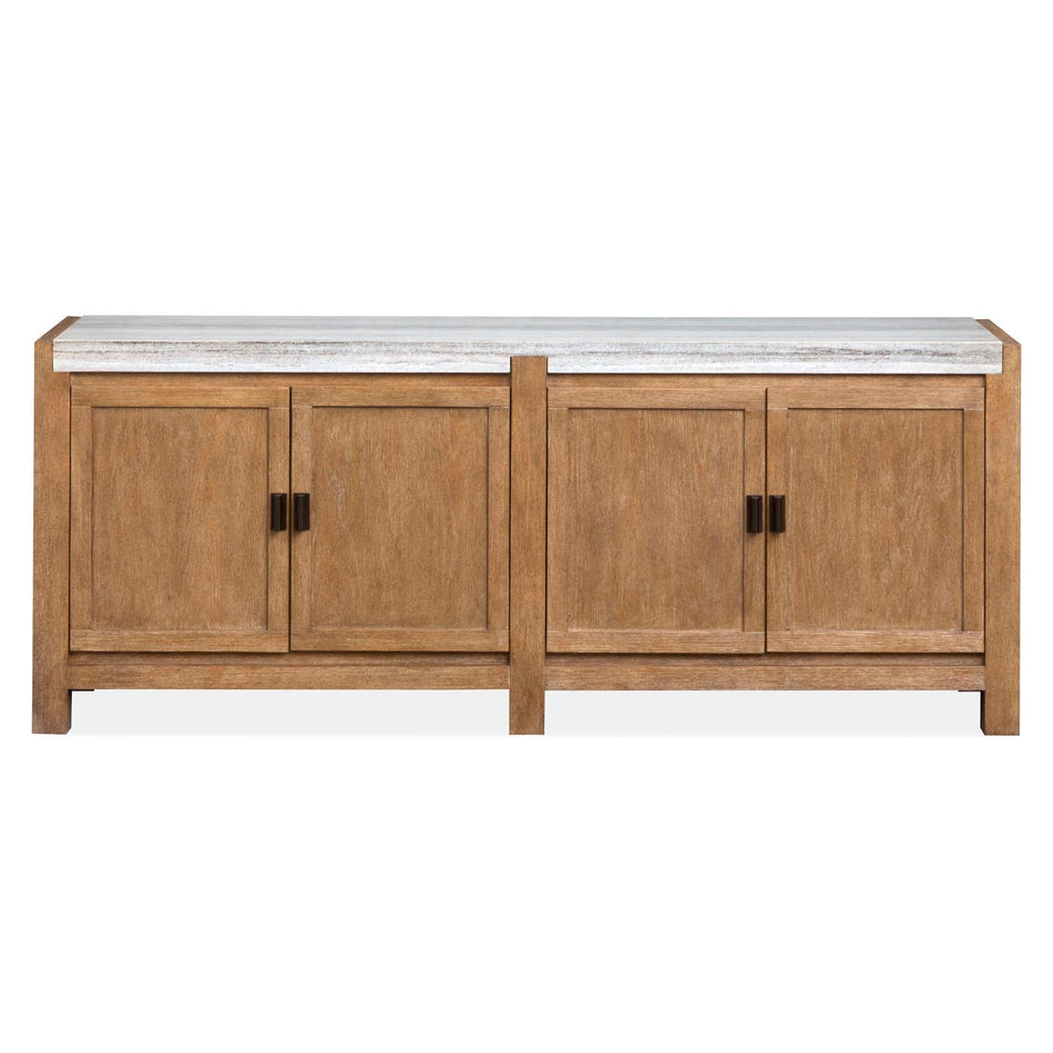 Magnussen Home Plum Creek Sierra Brown Door Console