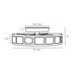 Arteriors Empire Flush Mount