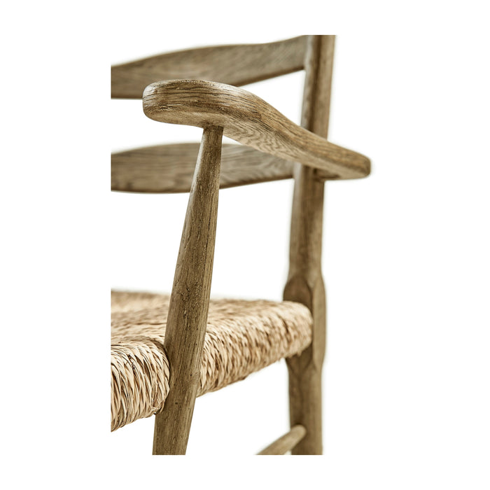 Jonathan Charles Doppler Ladder Back Arm Chair - Set of 2 496135