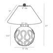 Arteriors Serpiente Lamp