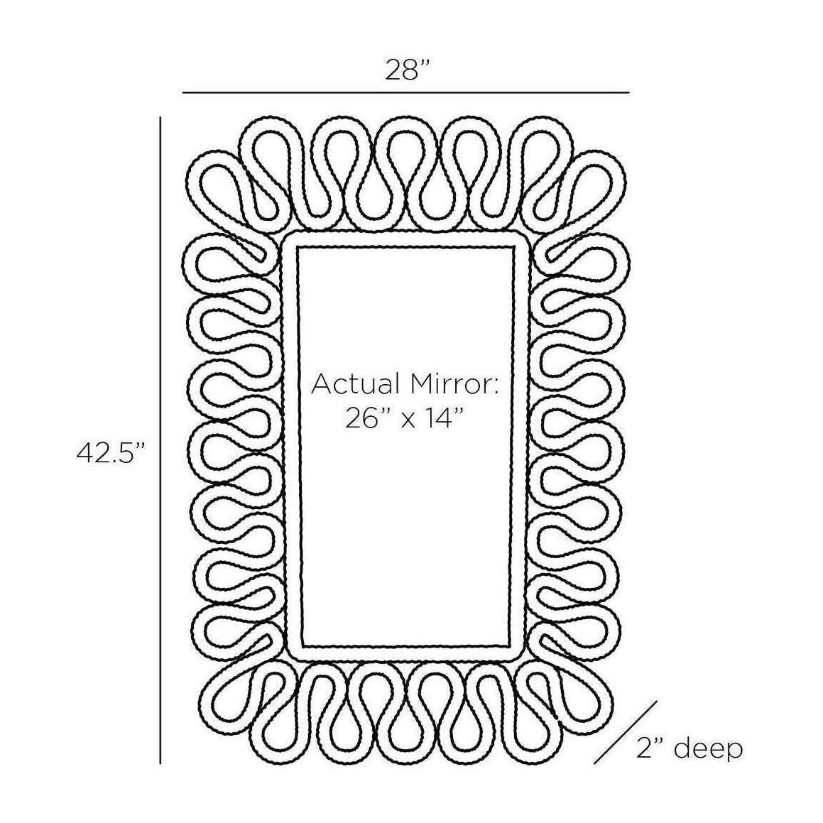 Arteriors Caracol Mirror