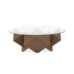 Magnussen Home Vector Russet Round Cocktail Table