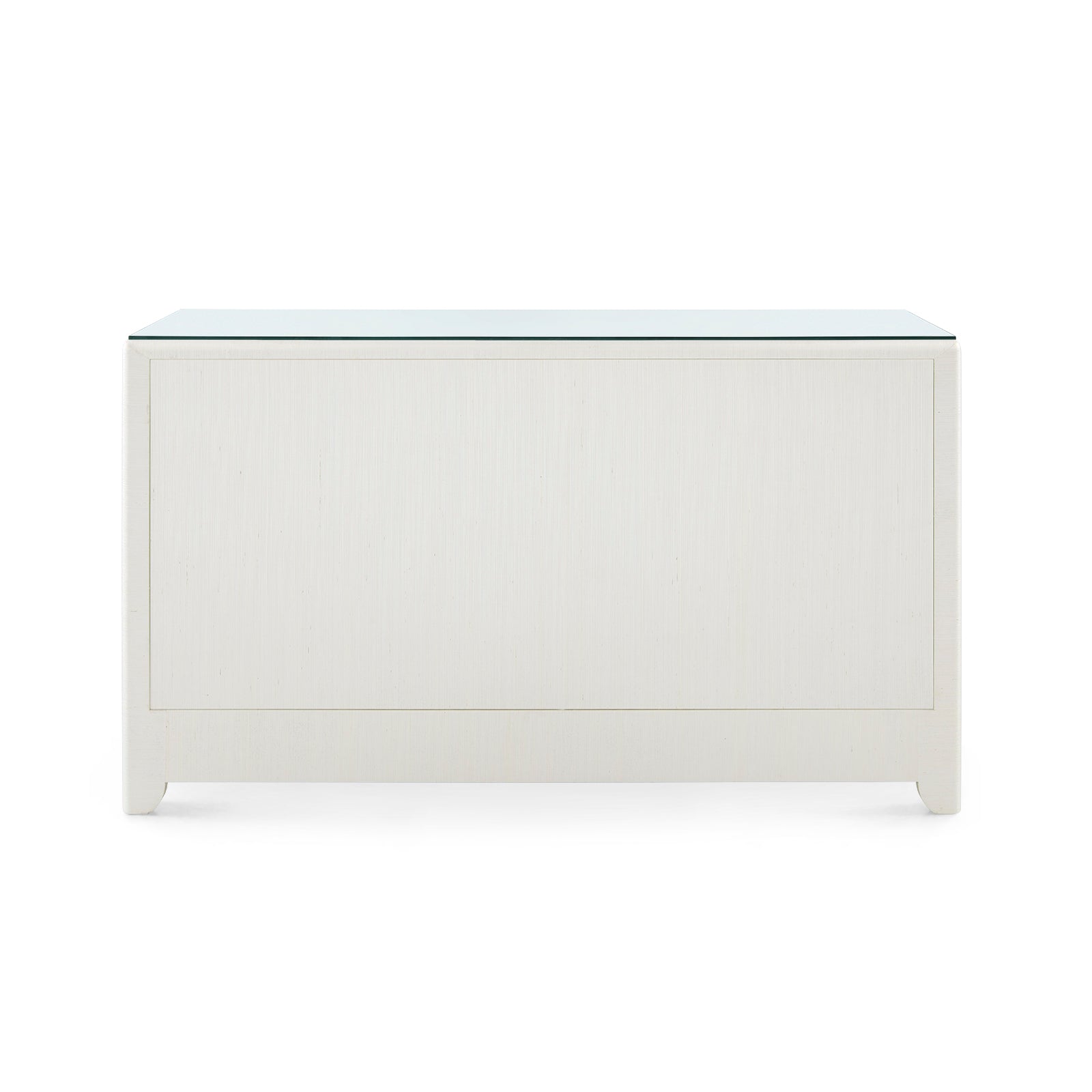 Villa & House Gianna Extra Large 6-Drawer with Glass Top
