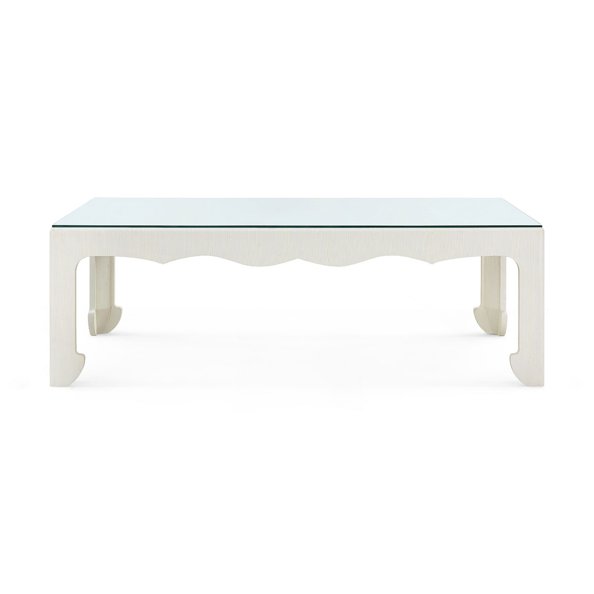 Villa & House Gianna Coffee Table with Glass Top