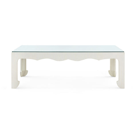 Villa & House Gianna Coffee Table with Glass Top