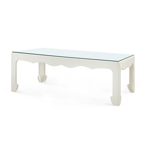 Villa & House Gianna Coffee Table with Glass Top