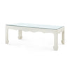 Villa & House Gianna Coffee Table with Glass Top