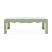 Villa & House Gianna Coffee Table with Glass Top