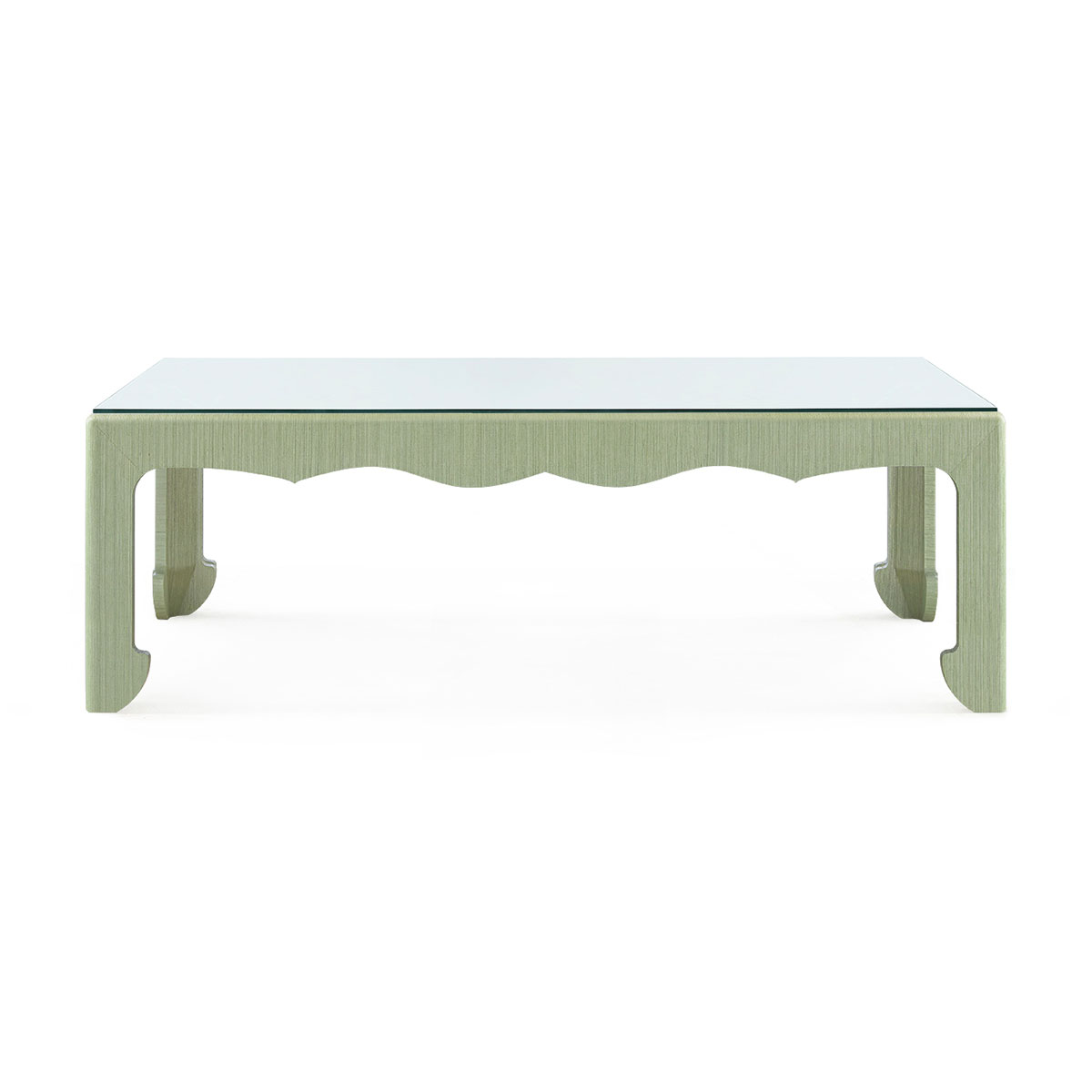 Villa & House Gianna Coffee Table with Glass Top