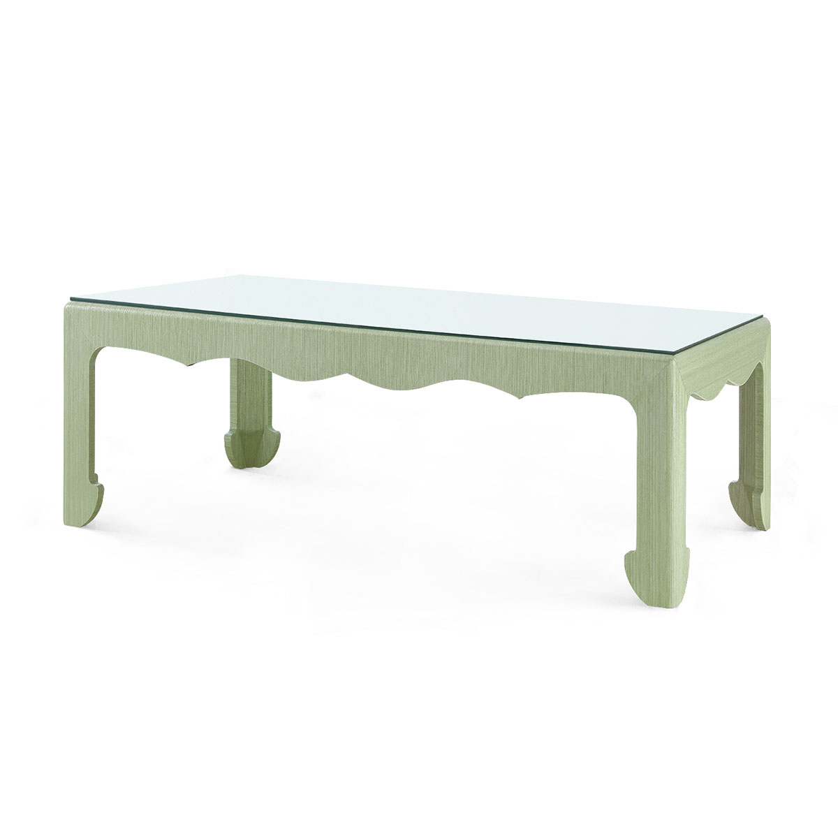Villa & House Gianna Coffee Table with Glass Top