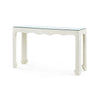 Villa & House Gianna Console Table with Glass Top