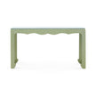 Villa & House Gianna Console Table with Glass Top